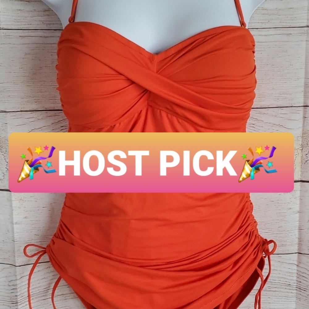 🎉HP🎉La Blanca Goddess One Piece Bathing Suit Size Large —— - Picture 2 of 16